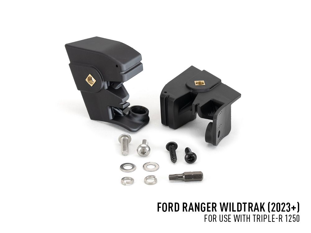 LAZER LAMPS Ford Ranger Wildtrak (2023-Present) - Grille Mount Kit (includes: 1x Triple-R 1250, 1x Grille Mount Brackets, 1x 1L-LP-120)
