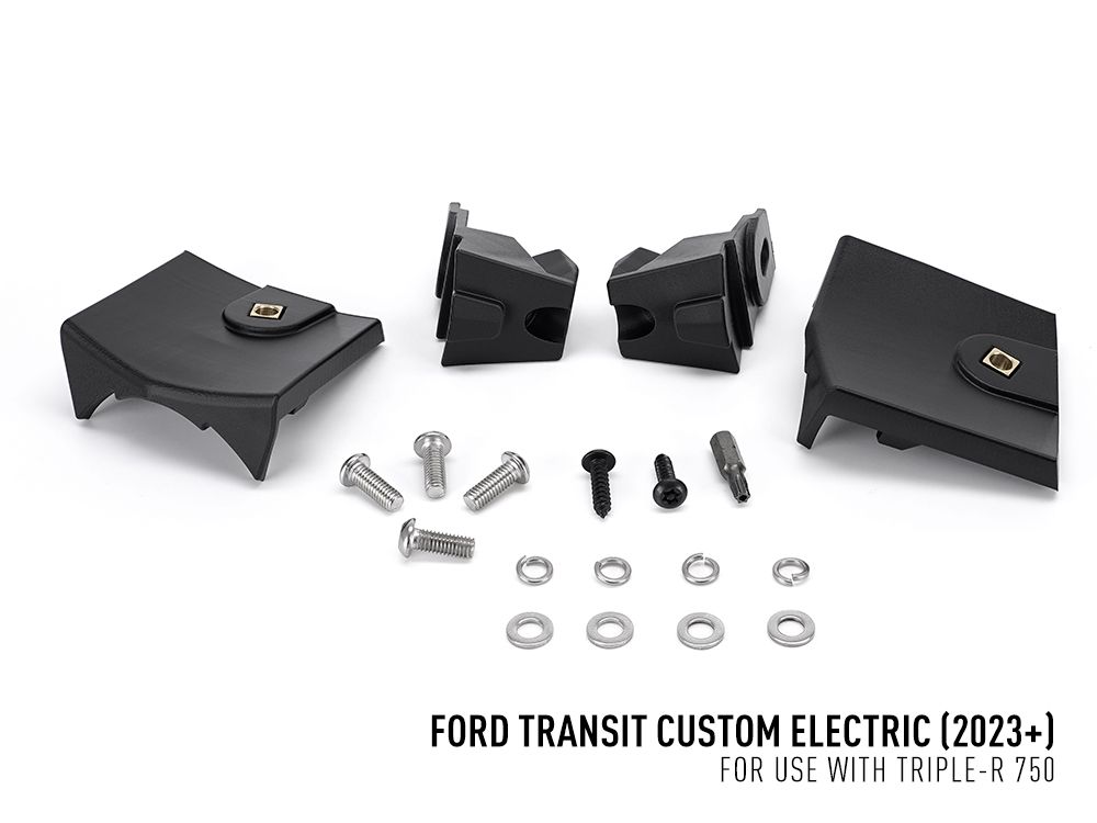 LAZER LAMPS Ford Transit Custom Electric (2024+) - Grille Mount Kit (includes: 2x Triple-R 750 (Gen2), 1x Grille Mount Brackets, 1x 2L-LP-PL-120)