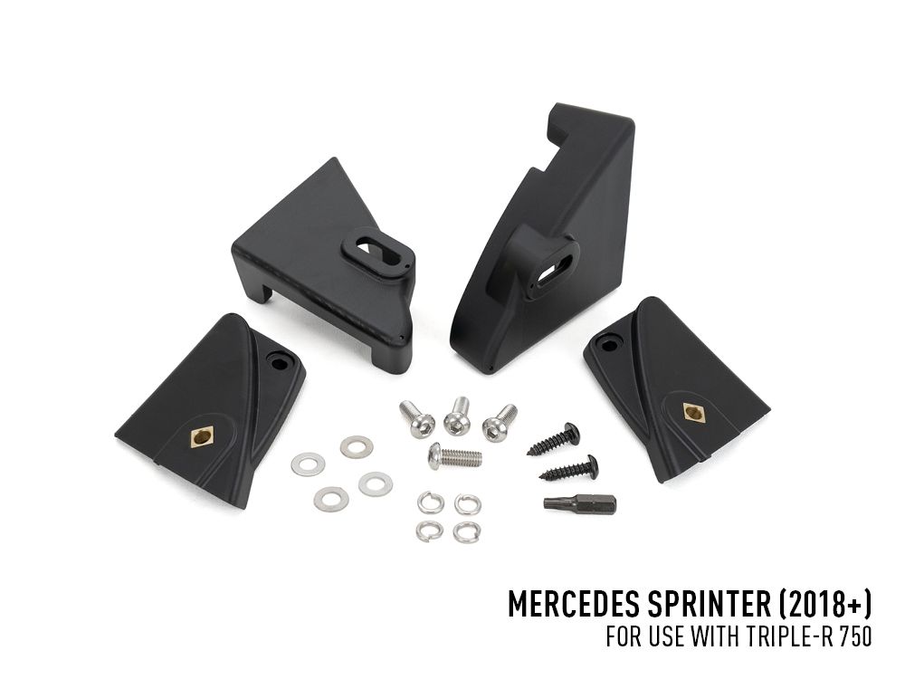 LAZER LAMPS Mercedes Sprinter (2018-Present) - Grille Mount Kit (includes: 2x Triple-R 750 Elite (Gen2), 1x Grille Mount Brackets, 1x 2L-LP-120)
