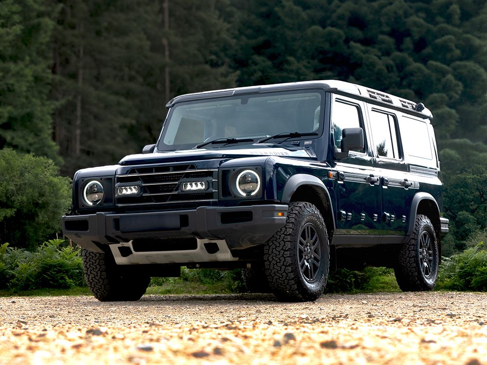 LAZER LAMPS Ineos Grenadier (2023-Present) - Grille Mount Kit (includes: 2x Triple-R 750, 1x Grille Mount Brackets, 1x 2L-LP-PL-120)