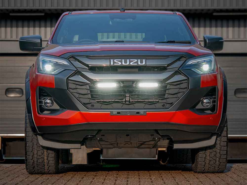 LAZER LAMPS Isuzu D-Max (2025+)  - Grille Mount Kit (includes: 2x Linear-6 Elite, 1x Grille Mount Brackets, 1x Two-Lamp Wiring Kit)