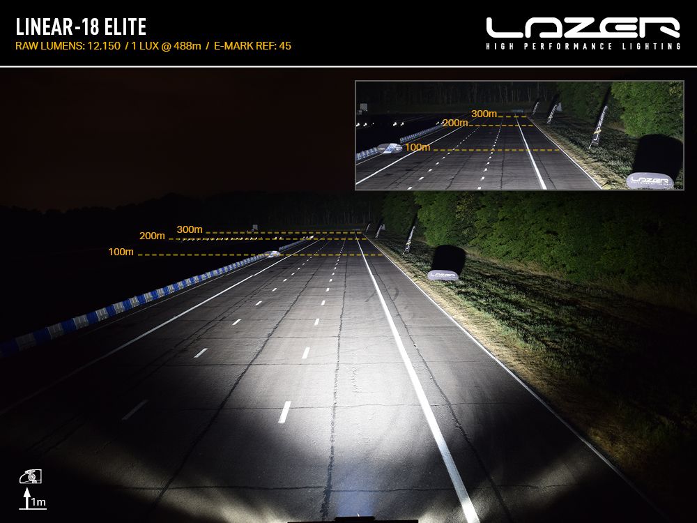 LAZER LAMPS Linear-18 Elite with Position Light