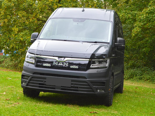 LAZER LAMPS MAN TGE (2017-Present) - Grille Mount Kit (includes: 2x ST4 Evo, 1x Grille Mount Brackets, 1x 2L-LP-120) - Compatiable with V6