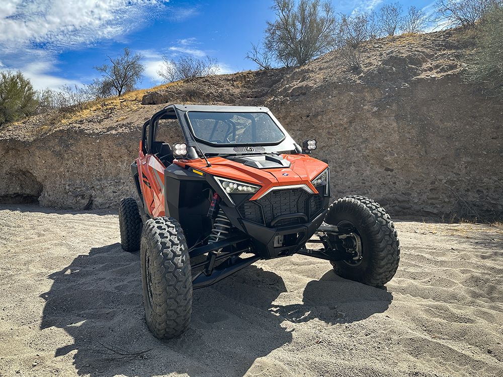 LAZER LAMPS Polaris RZR (Pro-R / Turbo-R) A-Pillar Mount Kit
