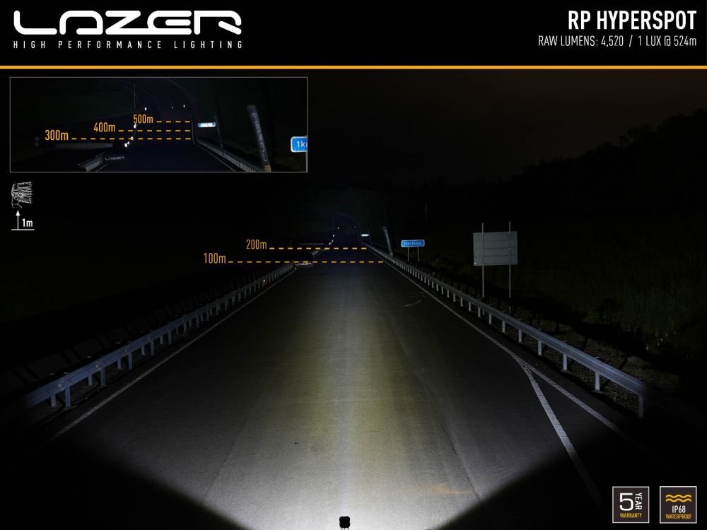 LAZER LAMPS Polaris RZR (Pro-R / Turbo-R) A-Pillar Mount Kit