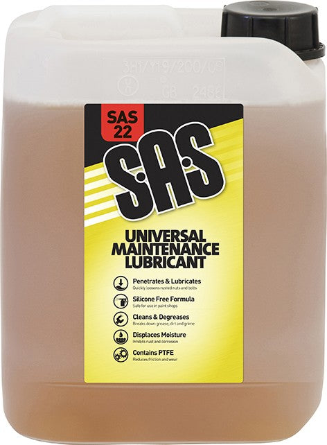 S.A.S Universal Maintenance Lubricant 5 Litres