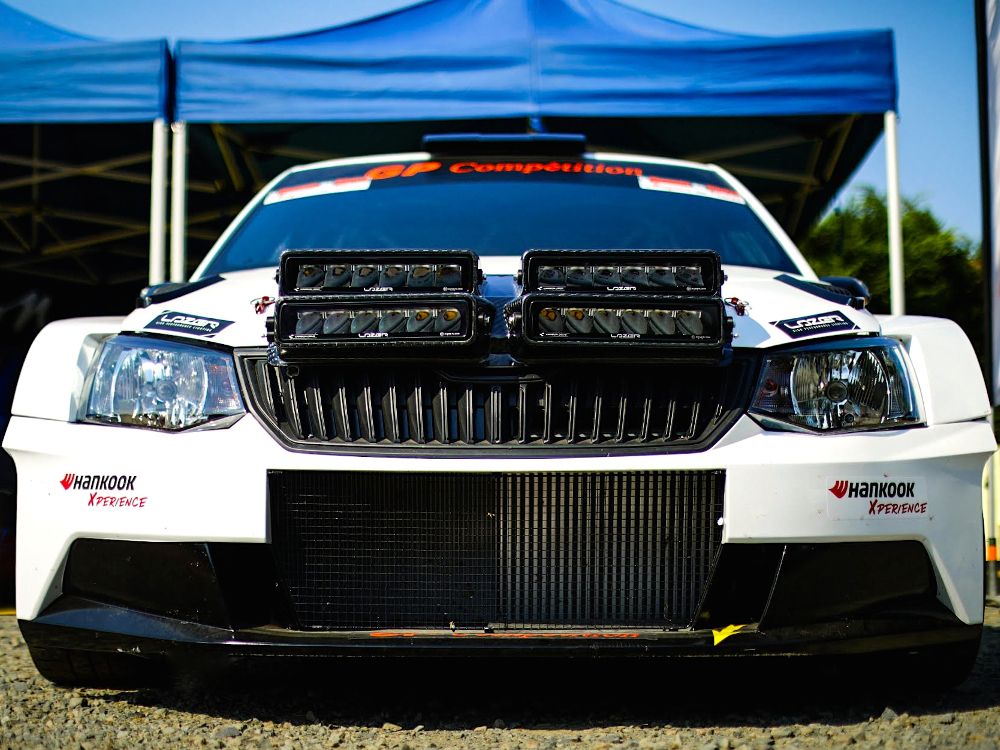 LAZER LAMPS 4-Way Rally Lamp Pod (excl Lights) - for Skoda R5