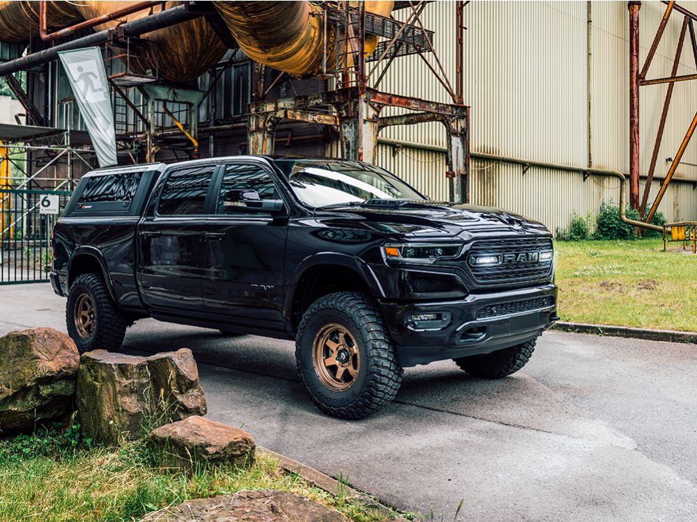 LAZER LAMPS RAM 1500 (2019-2023) - Grille Mount Kit (includes: 2x Linear-6, 1x Grille Mount Brackets, 1x 2L-LP-120)