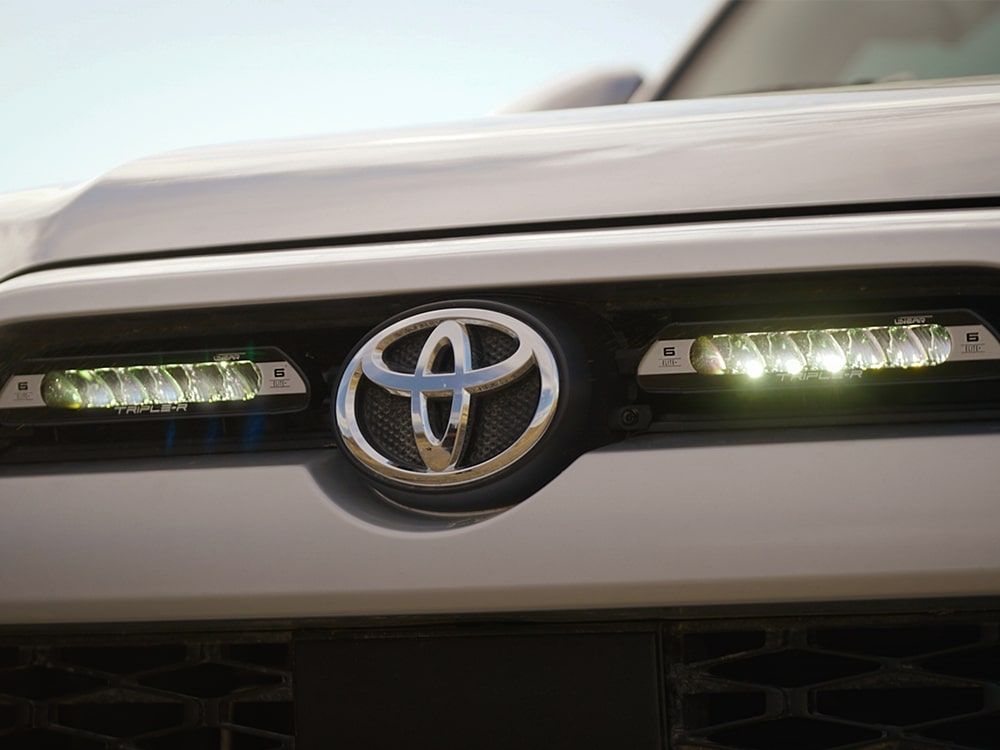 LAZER LAMPS Toyota 4Runner (2020-2024) - Grille Mount Kit (includes: 2x Linear-6 Elite, 1x Grille Mount Brackets, 1x 2L-LP-120)