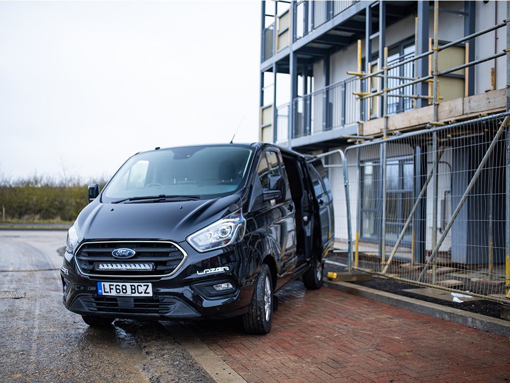 LAZER LAMPS Ford Transit Custom (2018-2022) - Bumper Beam Mounting Kit (For Triple-R 1250)
