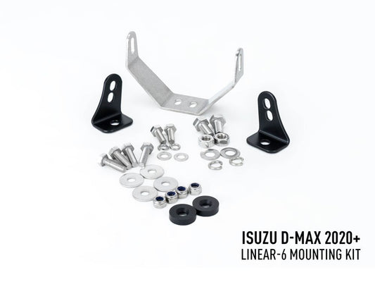 LAZER LAMPS Isuzu D-Max (2021-2022) - Front Grille Fixing Kit (for Linear-6)