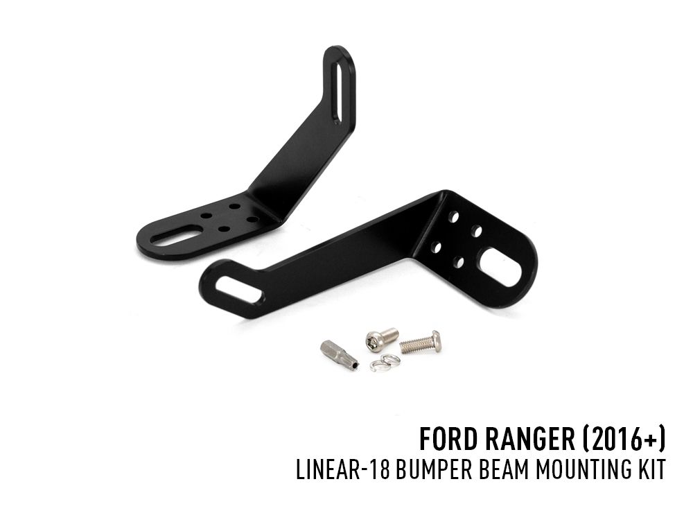 LAZER LAMPS Ford Ranger (2016-2022) Lower Grille Mounting Kit