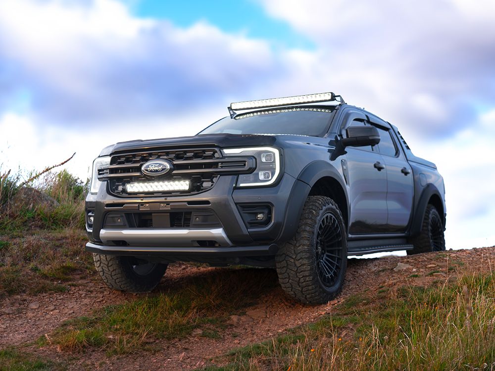 LAZER LAMPS Ford Ranger Wildtrak (2023-Present) - Grille Mount Kit (includes: 1x Triple-R 1250, 1x Grille Mount Brackets, 1x 1L-LP-120)