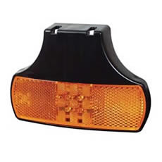 Lamp S/ Marker Bkt Amber LED 1