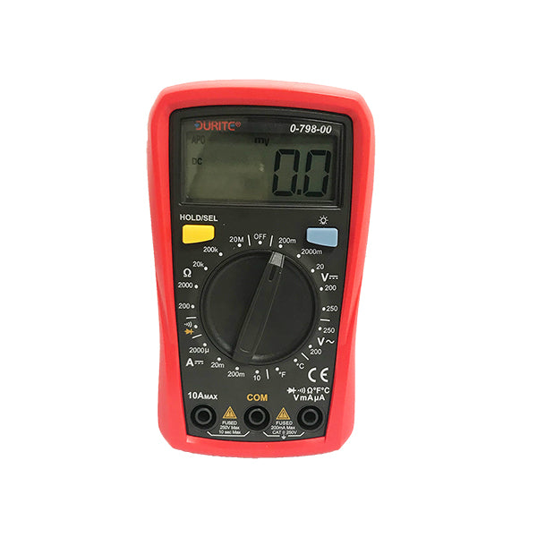 Multimeter Digital Hand Held w SKU: 0-798-00