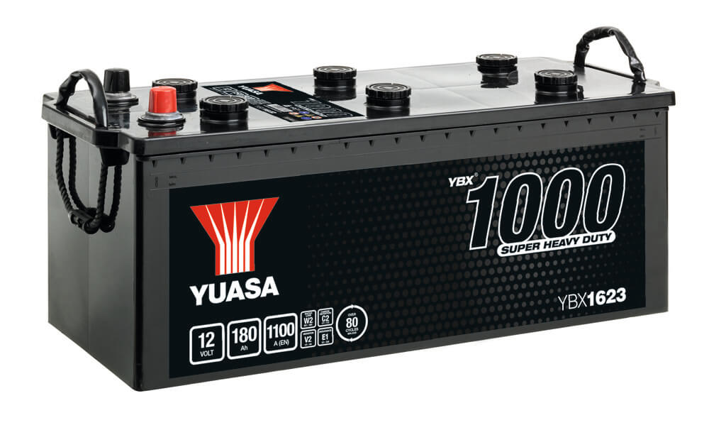 YBX1623 12V 180Ah 1100A Yuasa Super Heavy Duty Battery