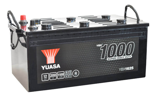 YBX1625 12V 200Ah 1100A Yuasa Super Heavy Duty Battery