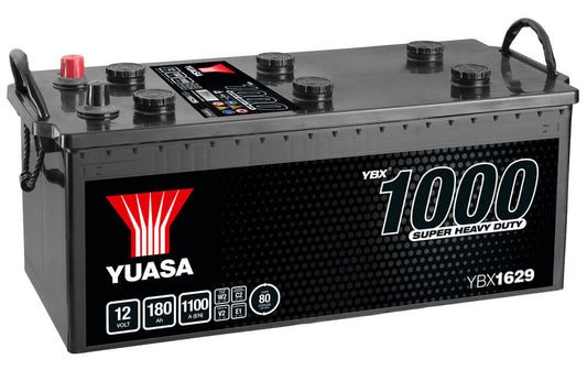 YBX1629 12V 180Ah 1100A Yuasa Super Heavy Duty Battery