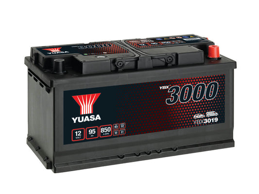 YBX3019 12V 95Ah 850A Yuasa SMF Battery