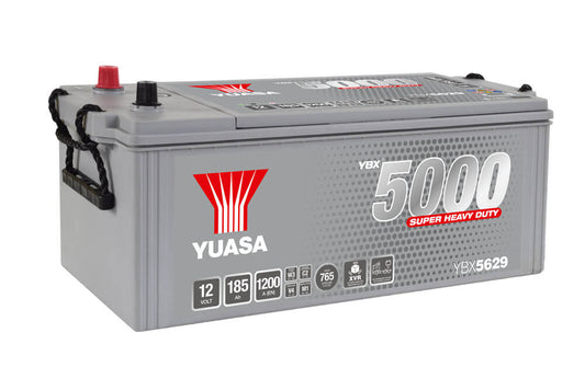 YBX5629 12V 185Ah 1200A Yuasa Super Heavy Duty SMF Battery